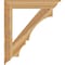 Ekena Millwork Balboa Traditional Rough Sawn Bracket, Western Red Cedar, 6"W x 42"D x 48"H BKT06X42X48BOA01RWR - alternate 3